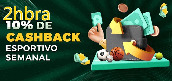 10% de bônus de cashback na 2hbra